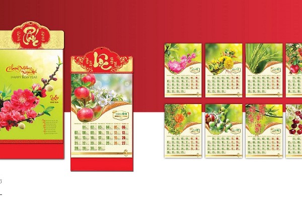 Những lưu ý cần thiết khi thiết kế in lịch treo tường 2