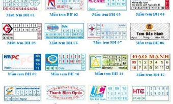 Cách điền thông tin trên tờ in tem bảo hành