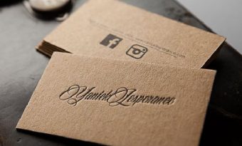 In card visit dập nổi có gì khác biệt?