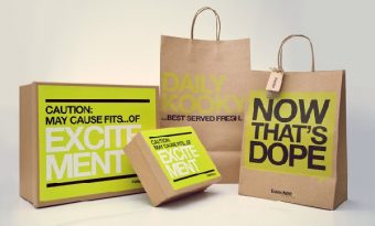 In túi giấy sử dụng giấy Kraft tiện dụng