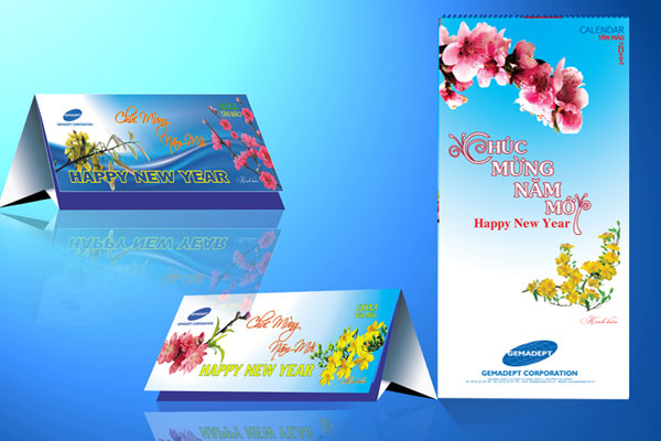 In Lịch Tết làm quà tặng và giá trị marketing của nó